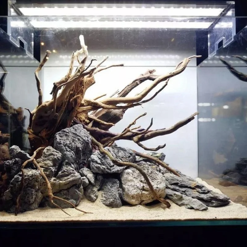 1 Pcs Natural Tree Trunk Aquarium Decoration Wood Artwork Decor Landscaping Ornaments Decor Fish Tank Ornament Supplies