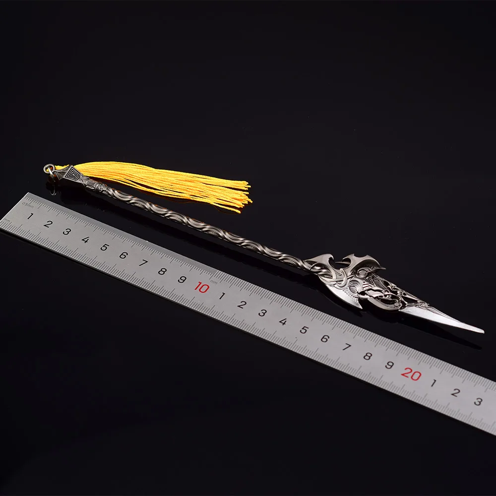 Нерасплавленный снег 22 см искусственное оружие в китайском стиле миниатюры