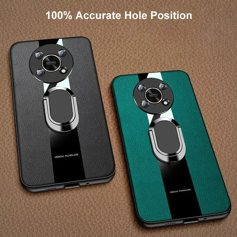 Роскошный чехол из искусственной кожи для Honor X7 X9 5G X10 X30 Max силиконовый с