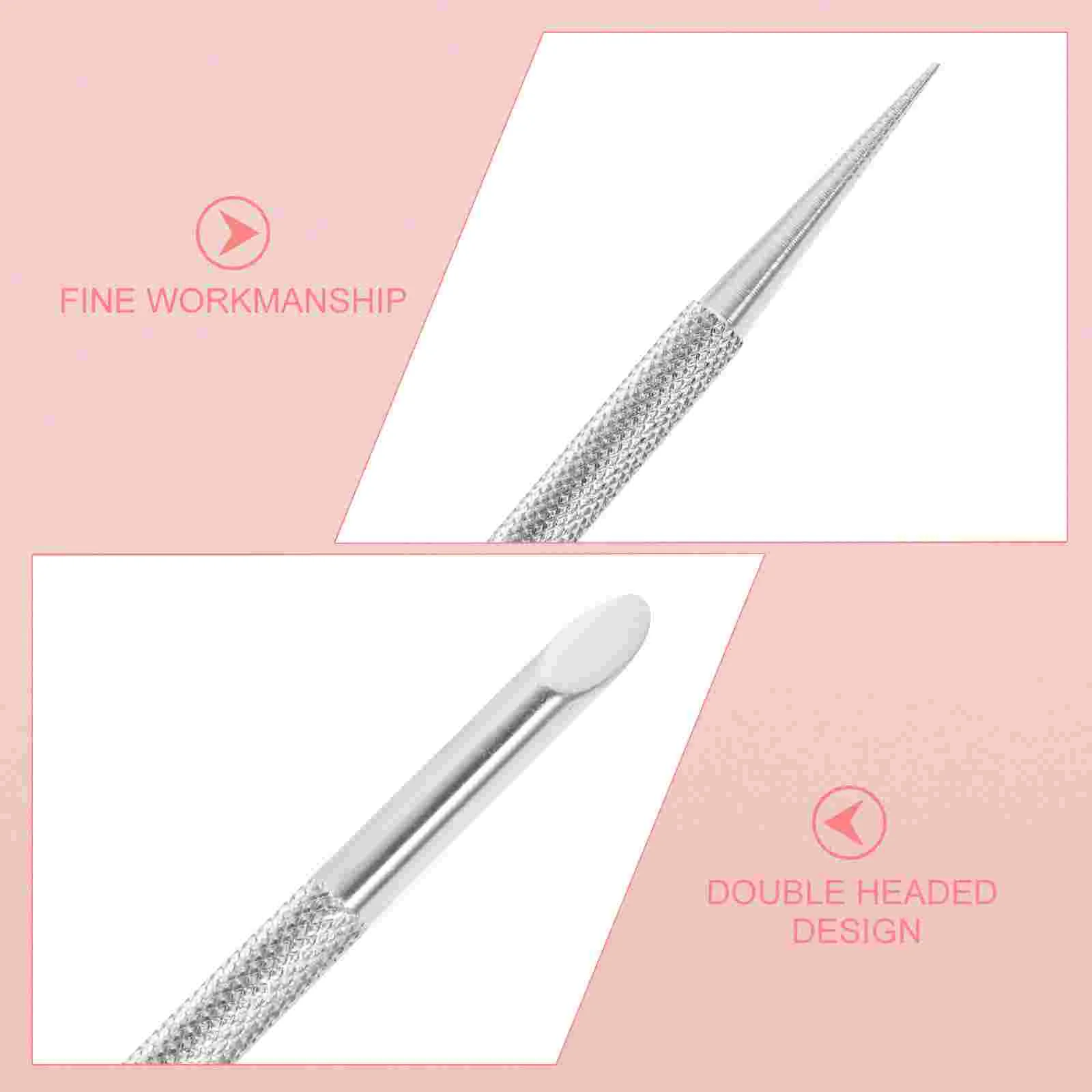 2 шт. точка пилинга ногтей ручка из бисера дрель скребок для гель-лака инструменты