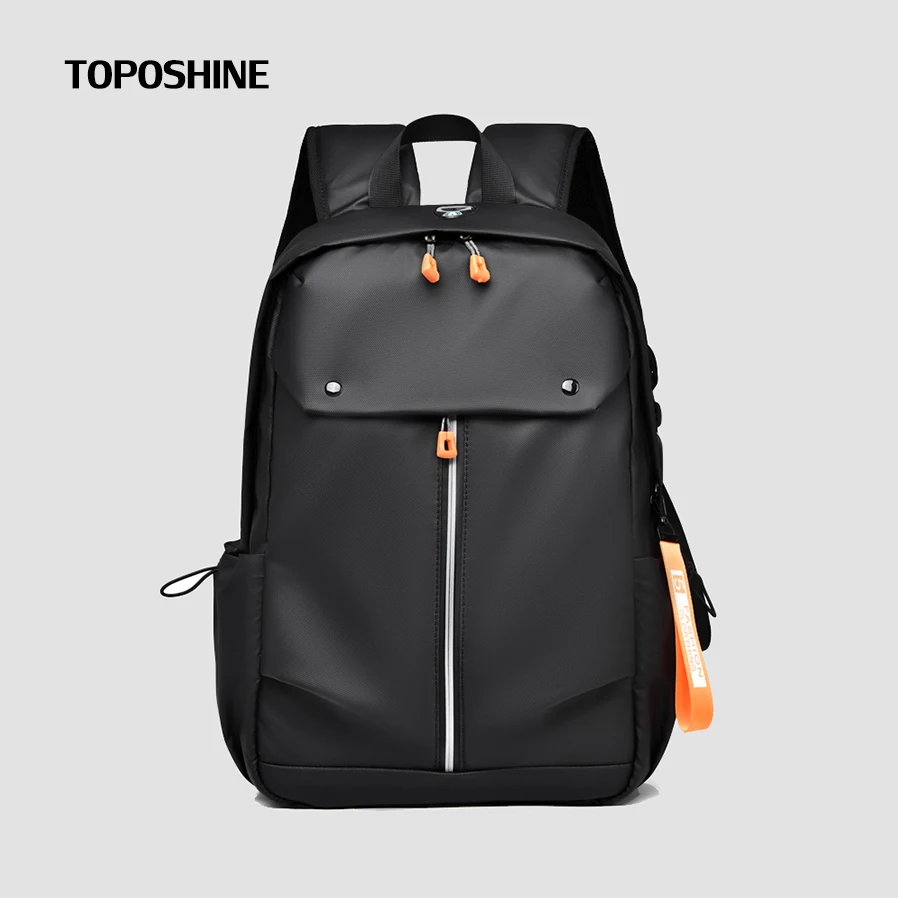 

Toposhine Notebook Waterproof 15.6" Laptop Backpack Bag High Density Oxford Backpack for Men and Women Business Travel Knapsacks