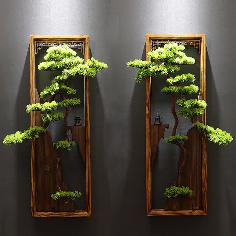 Деревянная рамка для чайного дома