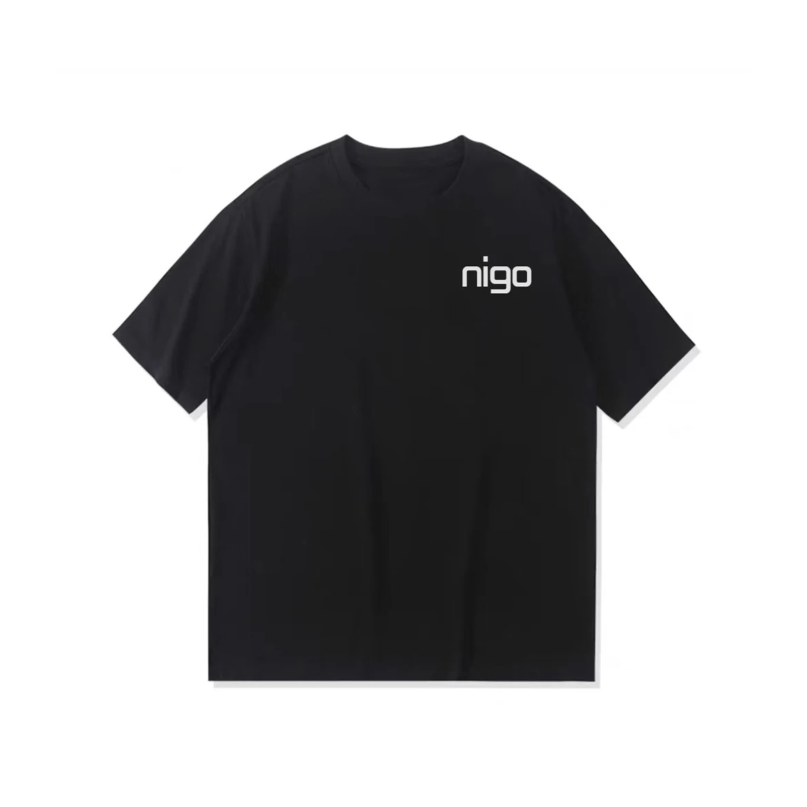 

Летняя хлопковая футболка с коротким рукавом # nigo94127