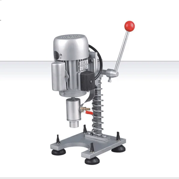

Portable hand ground hole glass drilling machine and bit