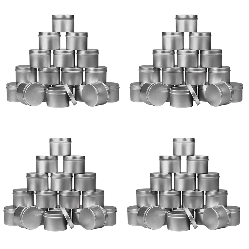 

72 Piece Candle Tin , 4 Oz, Candle Containers for DIY Candle Making,Candle Container,Handmade Candle Making Tools