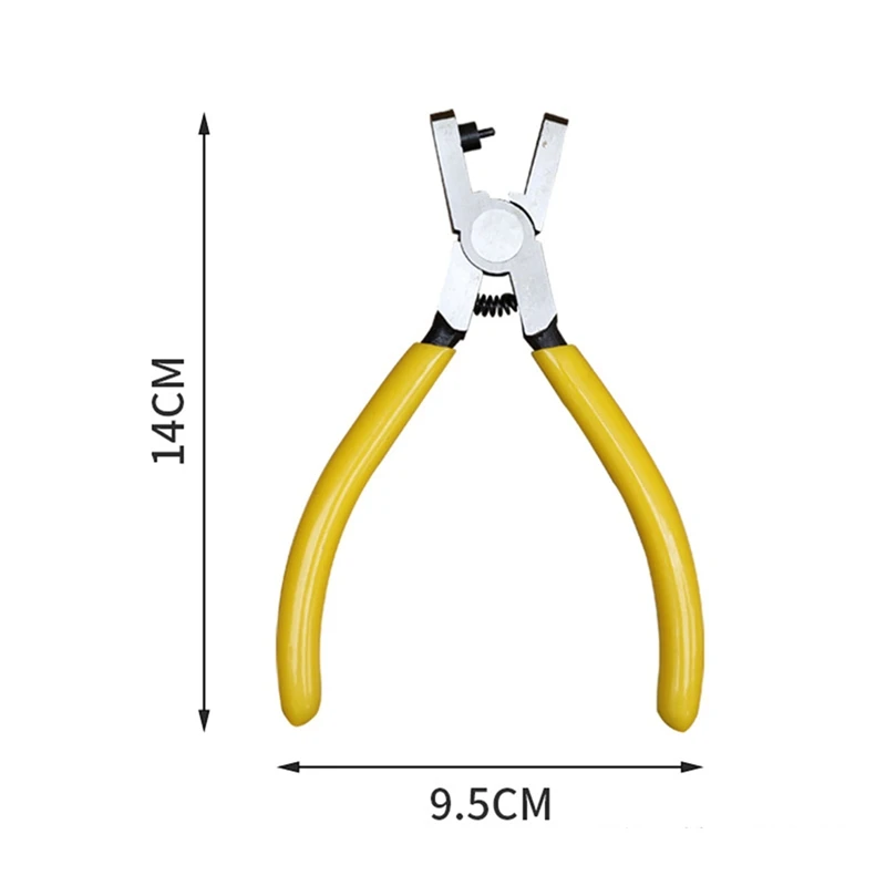 5-дюймовый кожаный ремень дырокол плоскогубцы мини-ремешок для часов