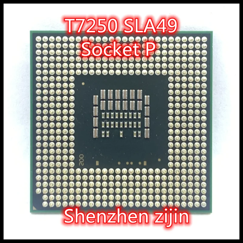 Двухъядерный двухпоточный процессор T7250 SLA49 SLAXH 2,0 ГГц, 2 Мб, 35 Вт, разъем P