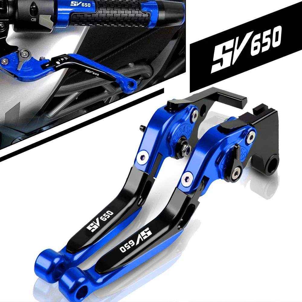 

For SUZUKI SV650 S Motorcycle Aluminum Adjustable brakes Extendable Clutch Levers SV650 S SV650S SV 650 S 2013-2019 2018 2017 16