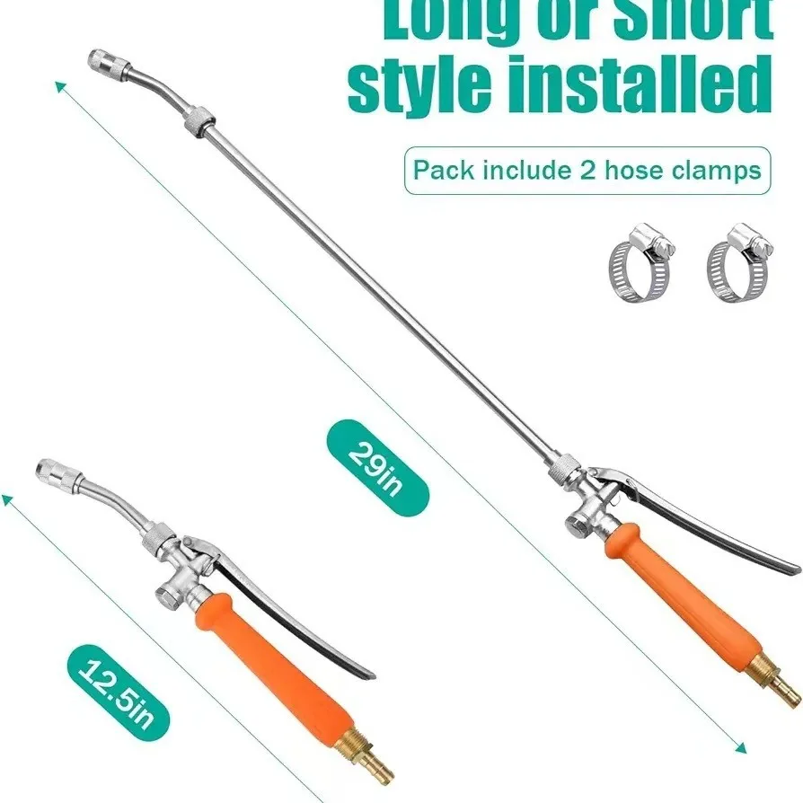 Садоводческая поливочная палочка распылитель медная насадка может распылить