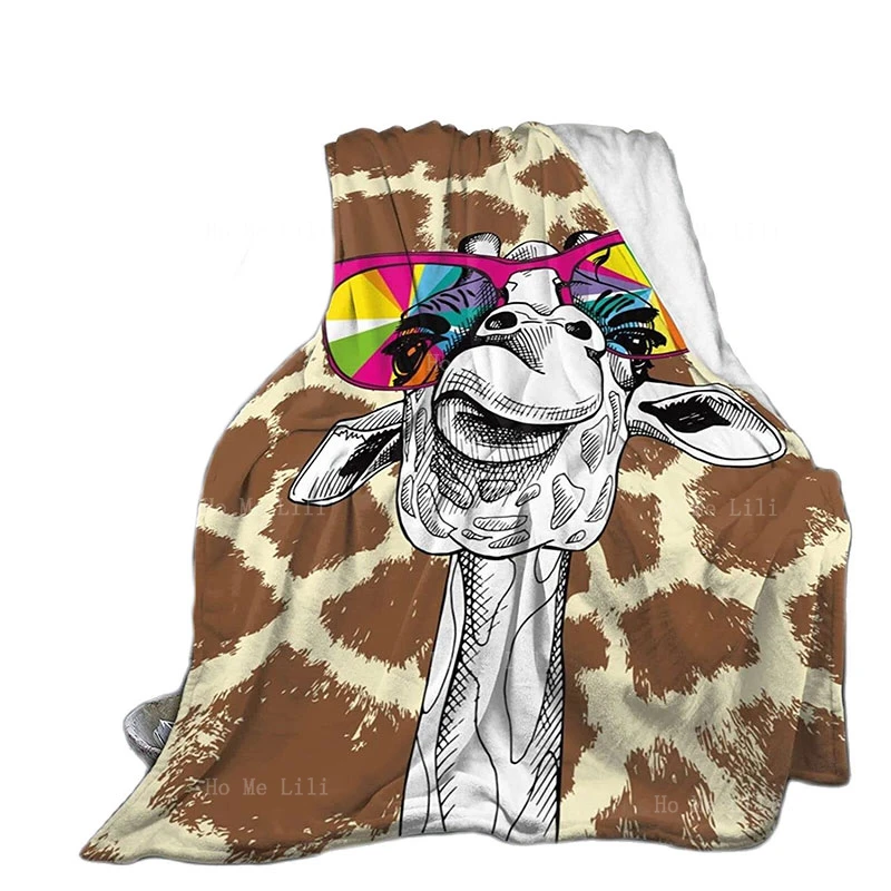 Мягкое удобное фланелевое одеяло для спальни с изображением воющего на Луне