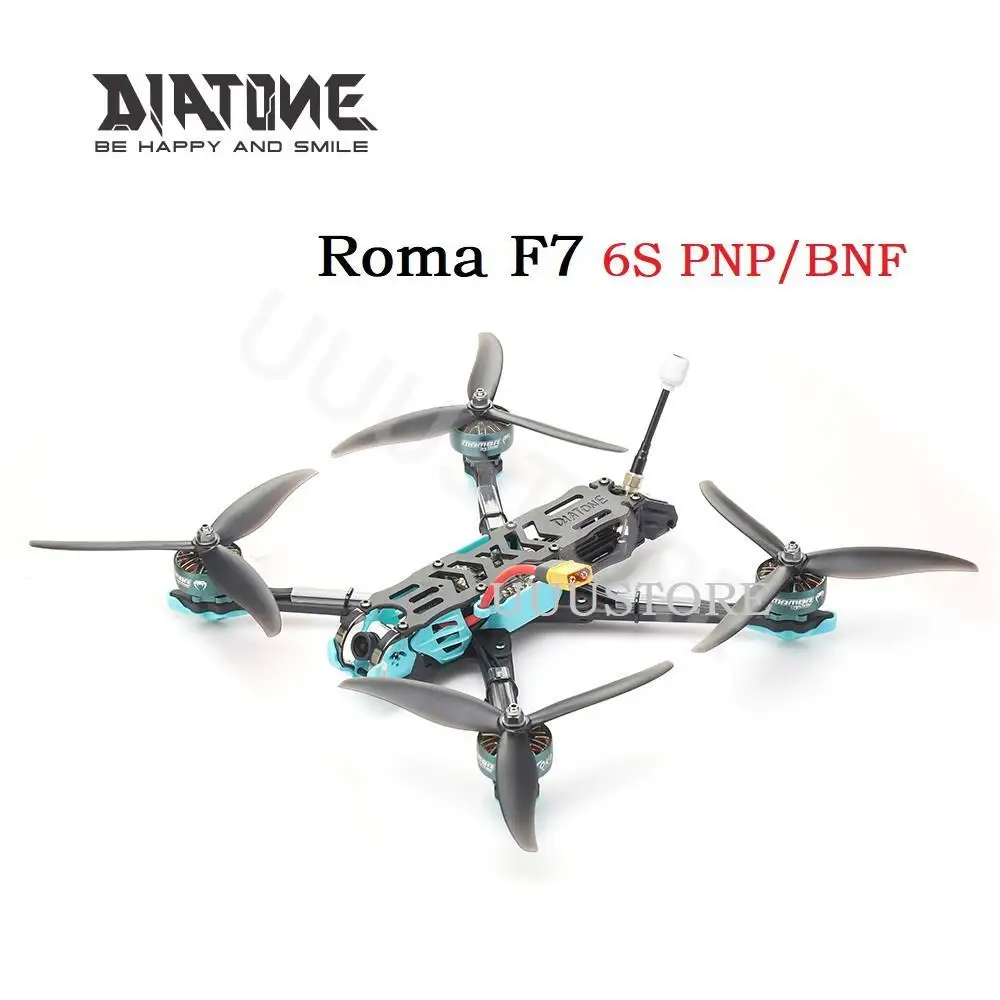 

DIATONE Roma F7 7 дюймов 6S PNP/BNF MSR/TBS приемник Mamba F7 Контроллер полета с GPS антенной и VTX Racing Quadc
