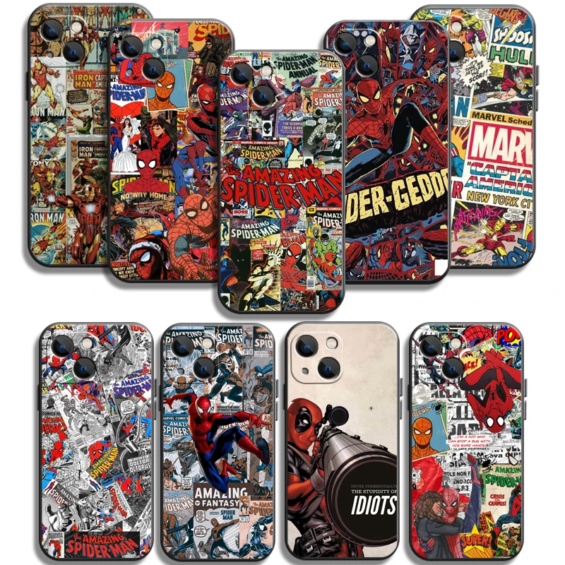 

Marvel Comics Phone Cases For iPhone 11 12 13 14 Pro Max 11 12 Pro 12 Pro Max 12 Mini 13 Pro 13 Pro Max Cases Shockproof
