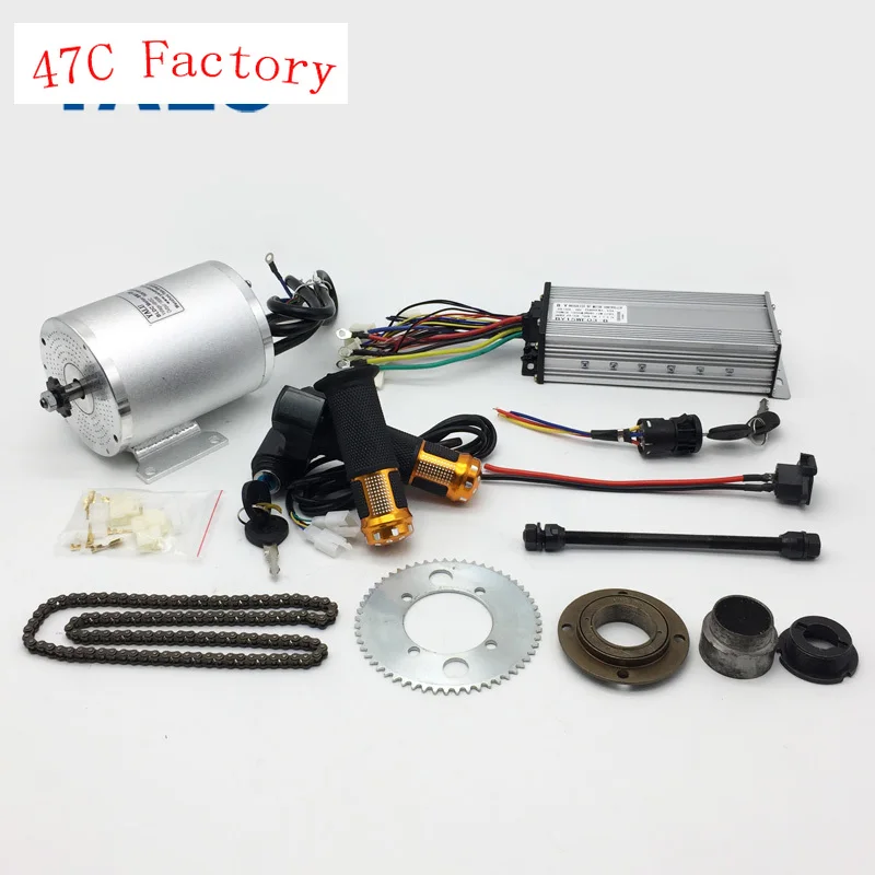 

BM1109 60v 3000w Electric Brushless Speed BLDC Motor Kit With Sensitives Controller Set For Scooter Go Kart Bicycle E Bike