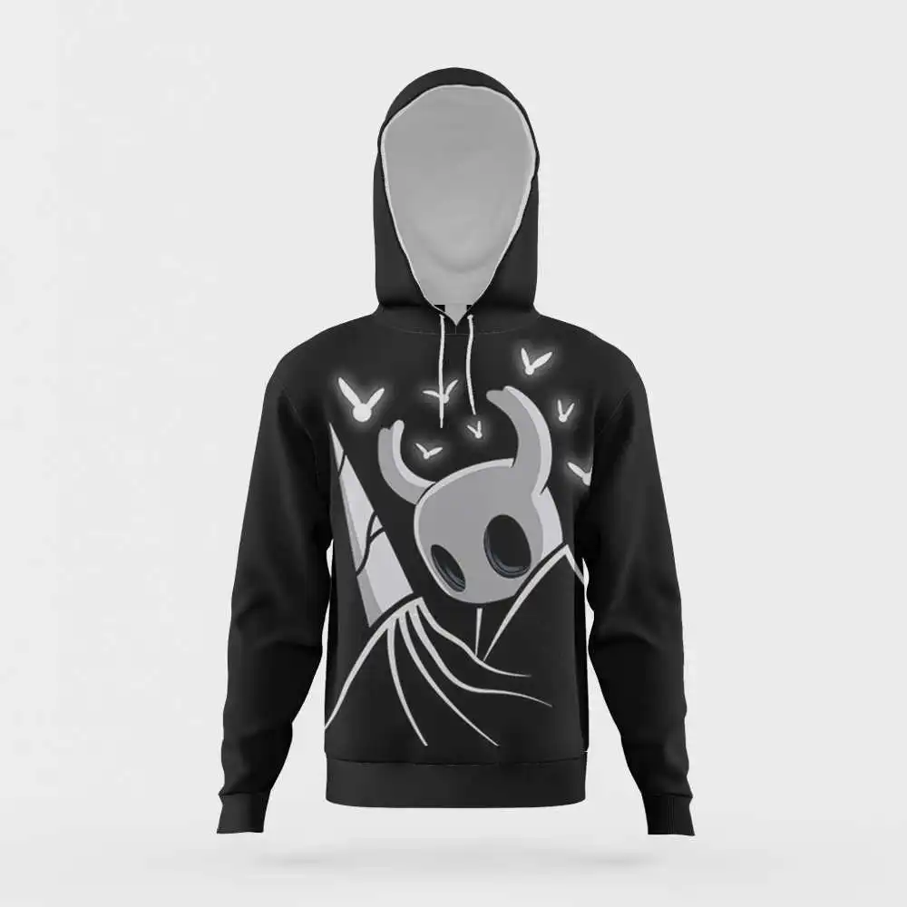 

2023 Hot Selling Autumn New 3D Sweater Pullover for Men and Women Long Sleeve Black Sweater Large Loose Cotton Clothing