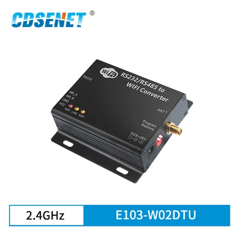 CC3200 промышленный RS232/85 WIFI модем 2,4 ГГц 20 дБм 0,3 км беспроводной преобразователь данных трансивер последовательный сервер