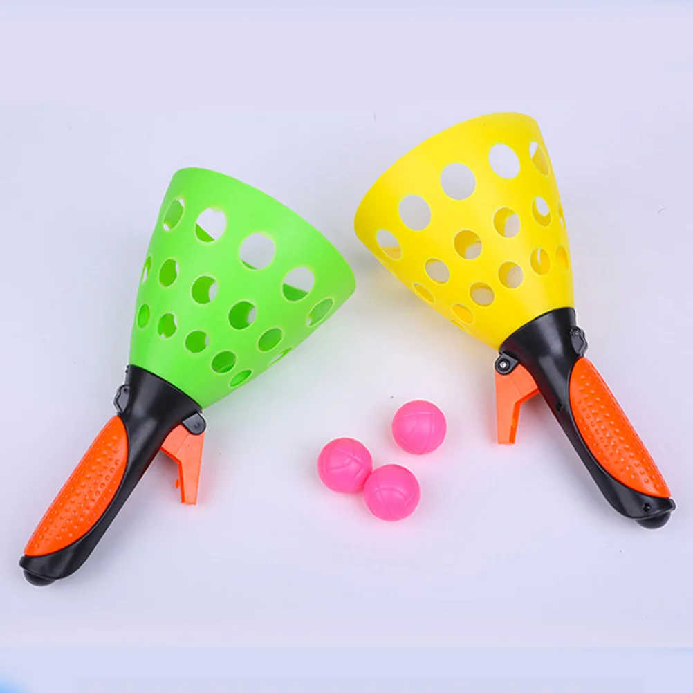 

Game Catch Scoop Cup Andlauncher Setin Apass Toy Catching Paddle Hand Eye Coordination Games Play Double Kids