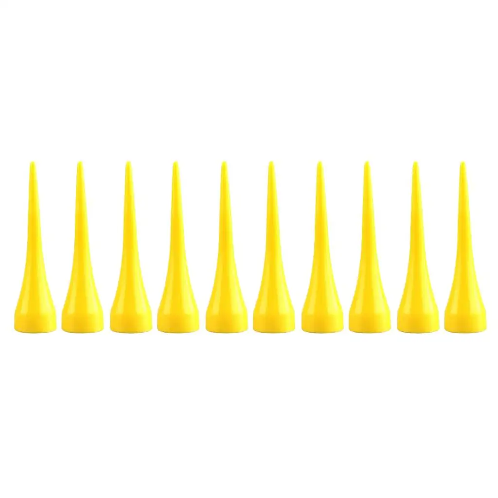 

10pcs Unbreakable Golf Tee Pin PE Plastic Golf Tees Training Aids Accessories