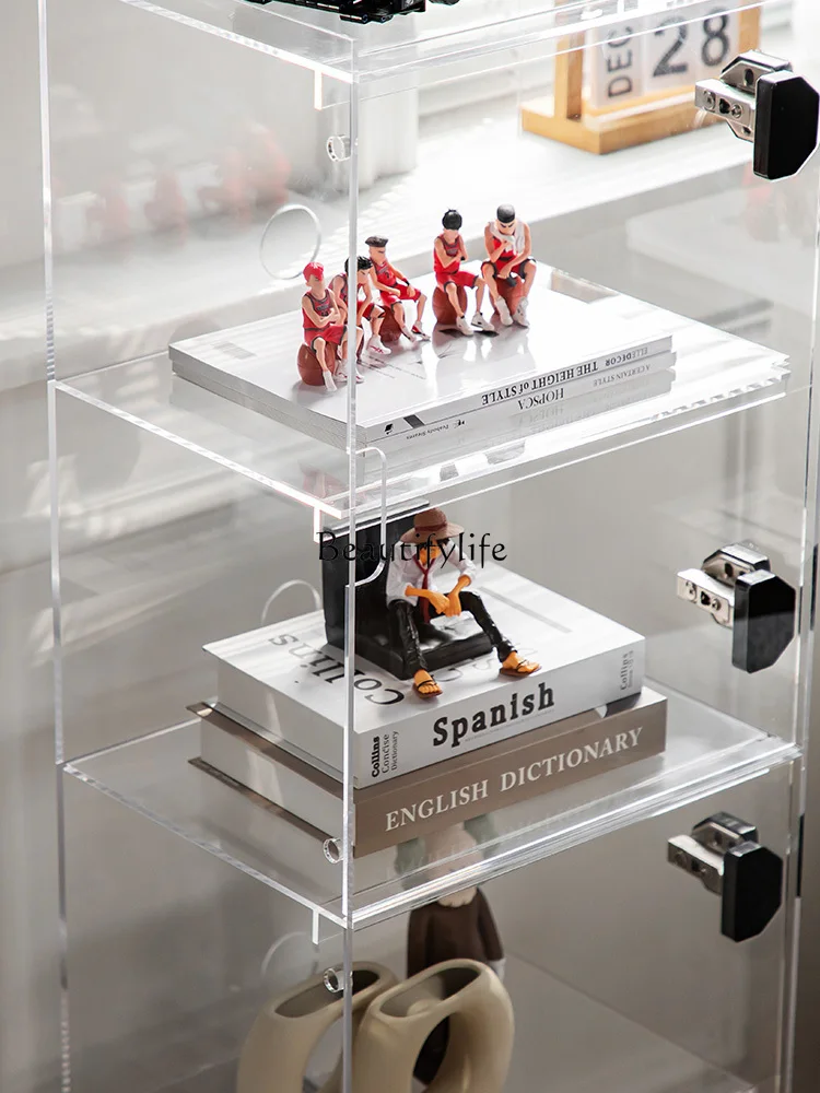 Акриловый прозрачный шкаф для витрин на заказ пылезащитная крышка фотобокс