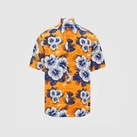 705000 f1 formula one style hawaiian short sleeved shirt team suit 2021 mclaren 35m lapel shirt