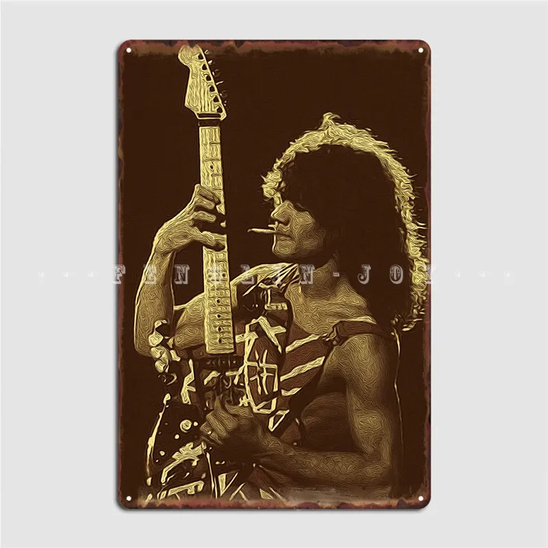 

Eddie Van Halen Vintage 1 Metal Sign Wall Pub Plaques Printing Pub Garage Tin Sign Poster