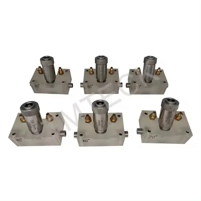 TMTeck TOFD TRANSDUCER И WEDGE для определения размера трещин