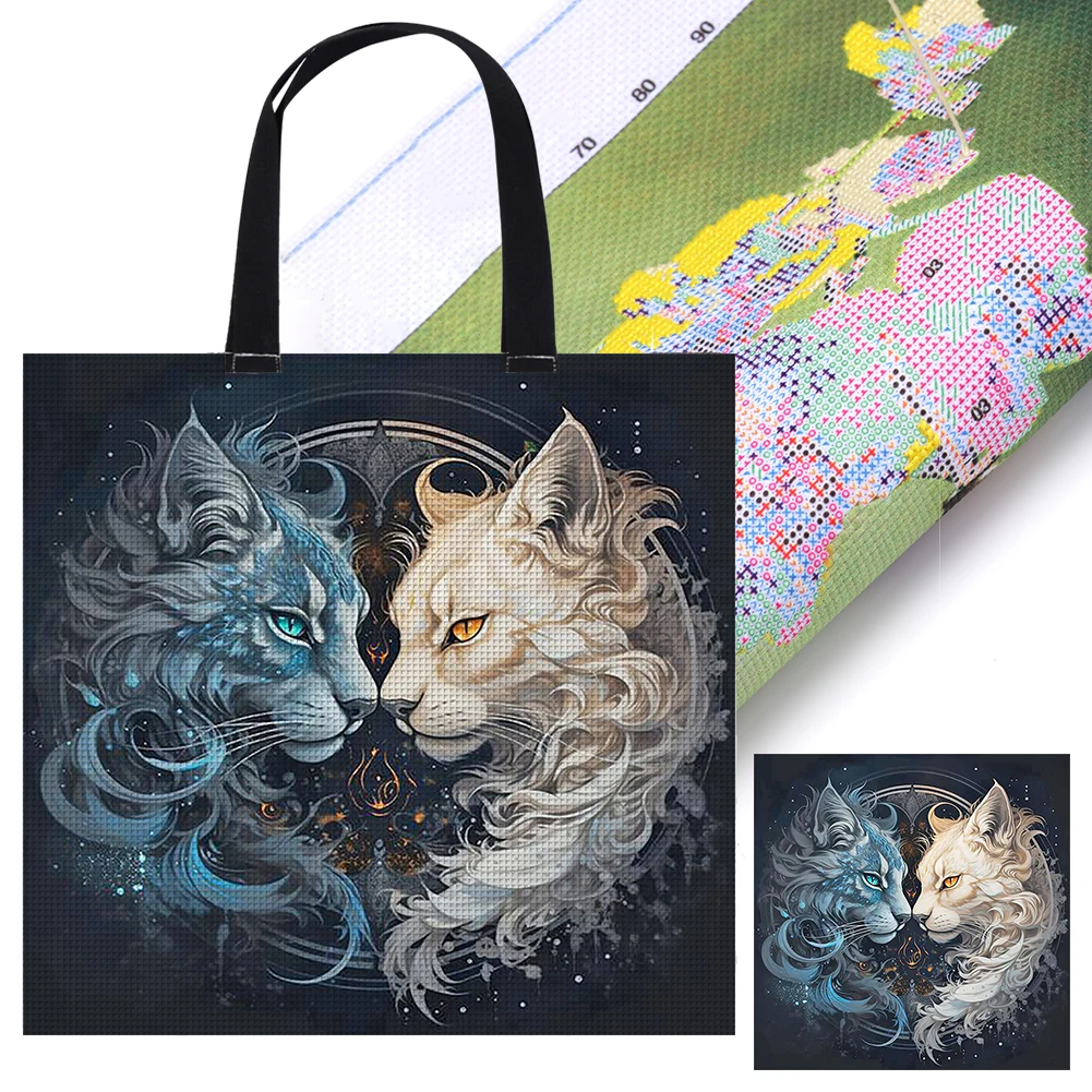 Набор для ручной вышивки APWIKOGER с вязаным крючком животным узором из нетканого