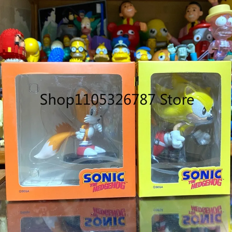 Фото Оригинальная коллекционная фигурка SEGA Sonic The Hedgehog в заводской упаковке, игрушка для коллекционеров игр, аниме и хобби №1