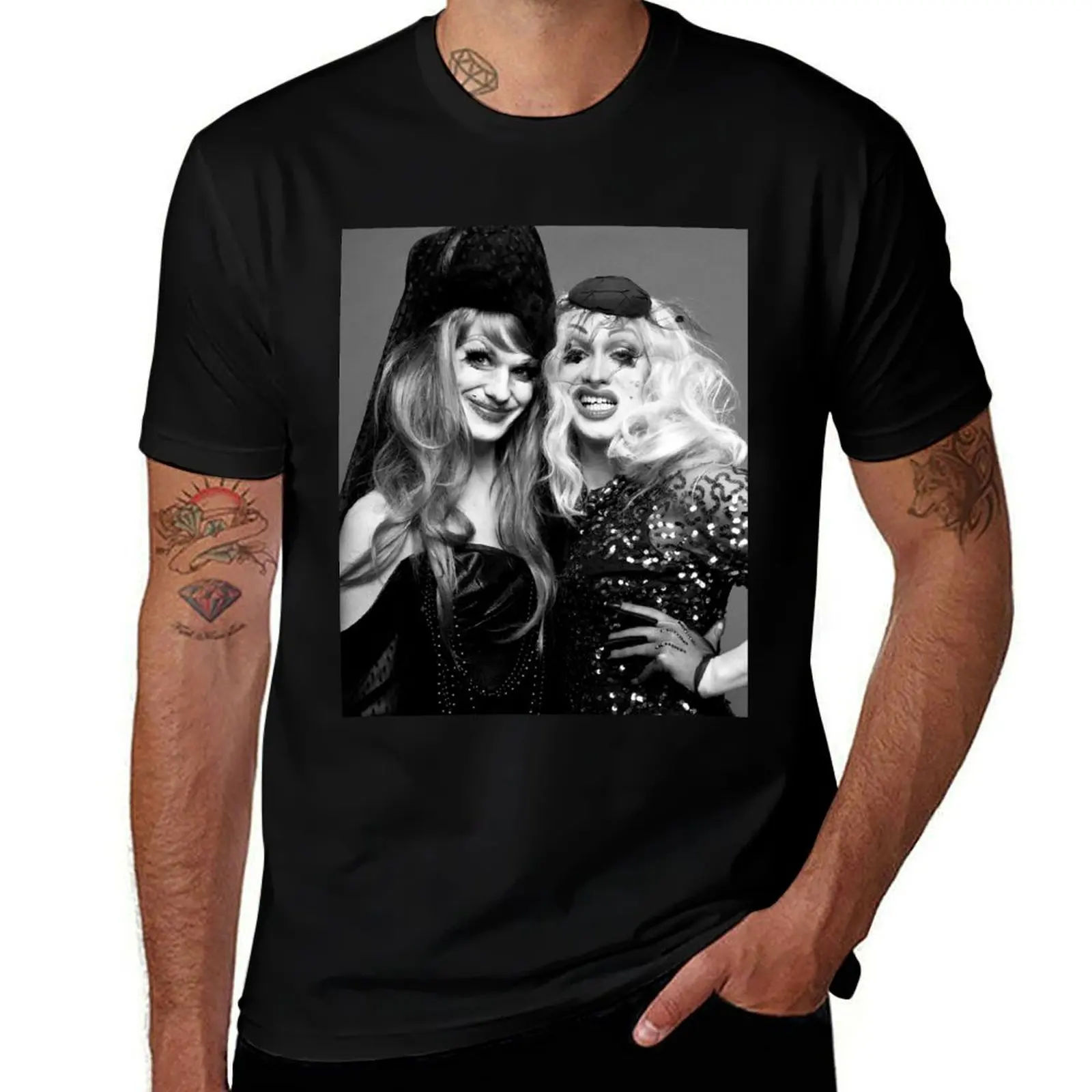 Фото Футболка JINKX&IVY, повседневная свободная футболка для ежедневной носки №1
