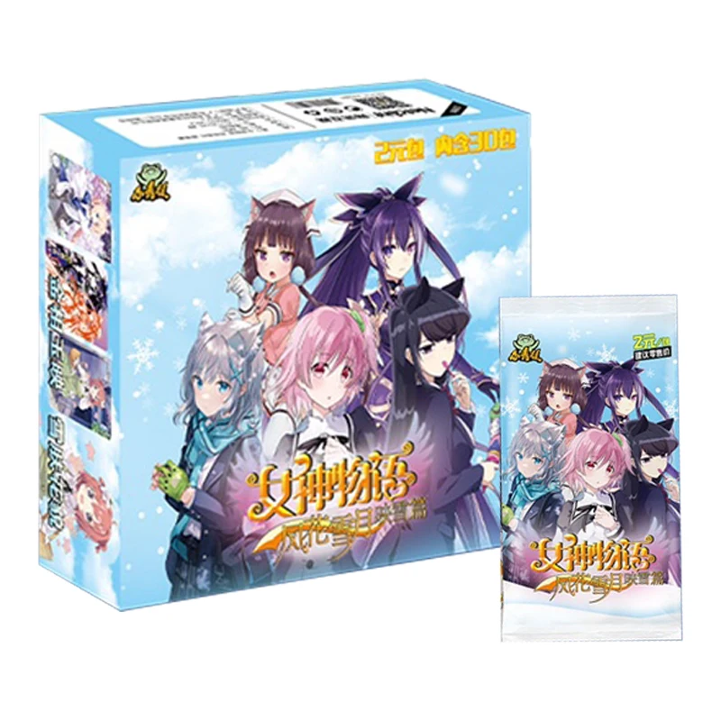 

Goddess Story Flash Card Anime Figure PTR Collection Two-Dimensional Bronzing Flash Card Toy Gift for Children's Family Birthday