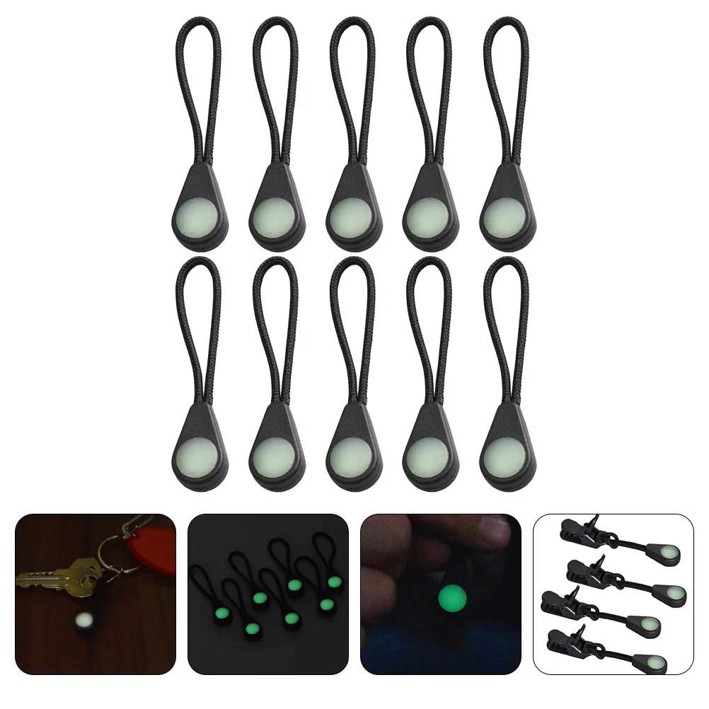 

Zipper Pullreplacement Puller Pullers Extension Fixer Tags Backpack Repair Bag Slider The Dark Extendersglow Luggage Jacket
