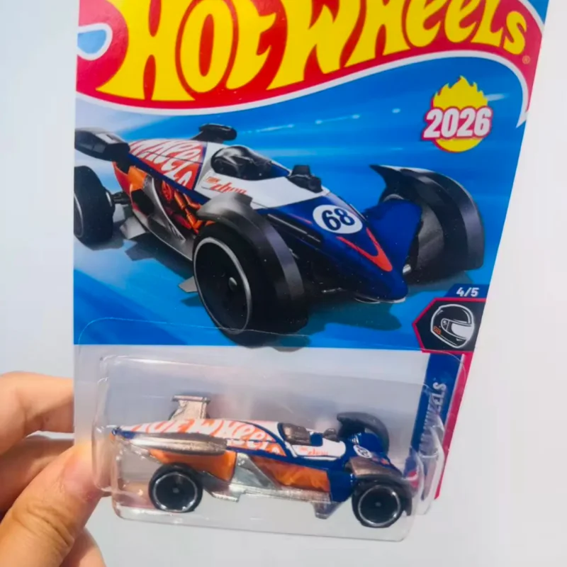 Фото Коллекционная модель автомобиля Hot Wheels из литого металла, серия 26M: Ferrari F1, Mercedes, Audi, Toyota. Модель C4982 для взрослых. №5