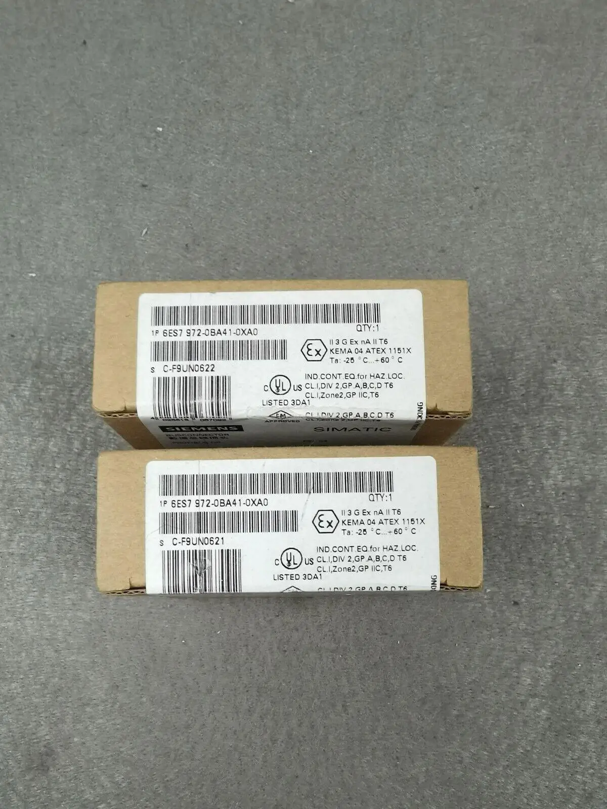 

1PC New 6ES7972-0BA41-0XA0 SIMATIC DP, BUS CONNECTOR FOR PROFIBUS