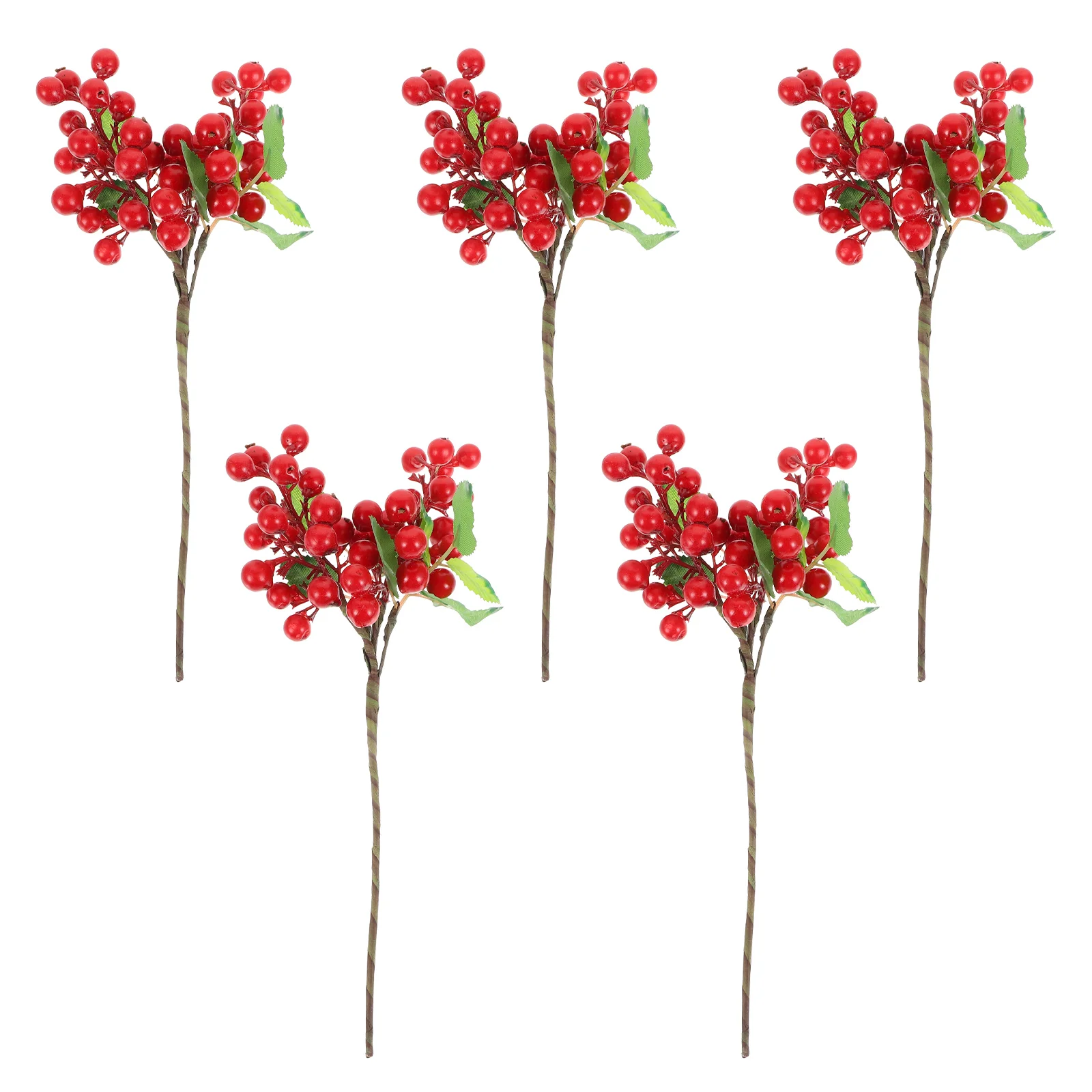 

Christmas Berries Tree Artificial Picks Red Berry Holly Flower Fake Flowers Stems Fller Branches Decor Vase Decorationbranche