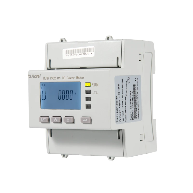 

DJSF1352-RN Solar panel DC 1000V power meter/electrical dc energy meter CE