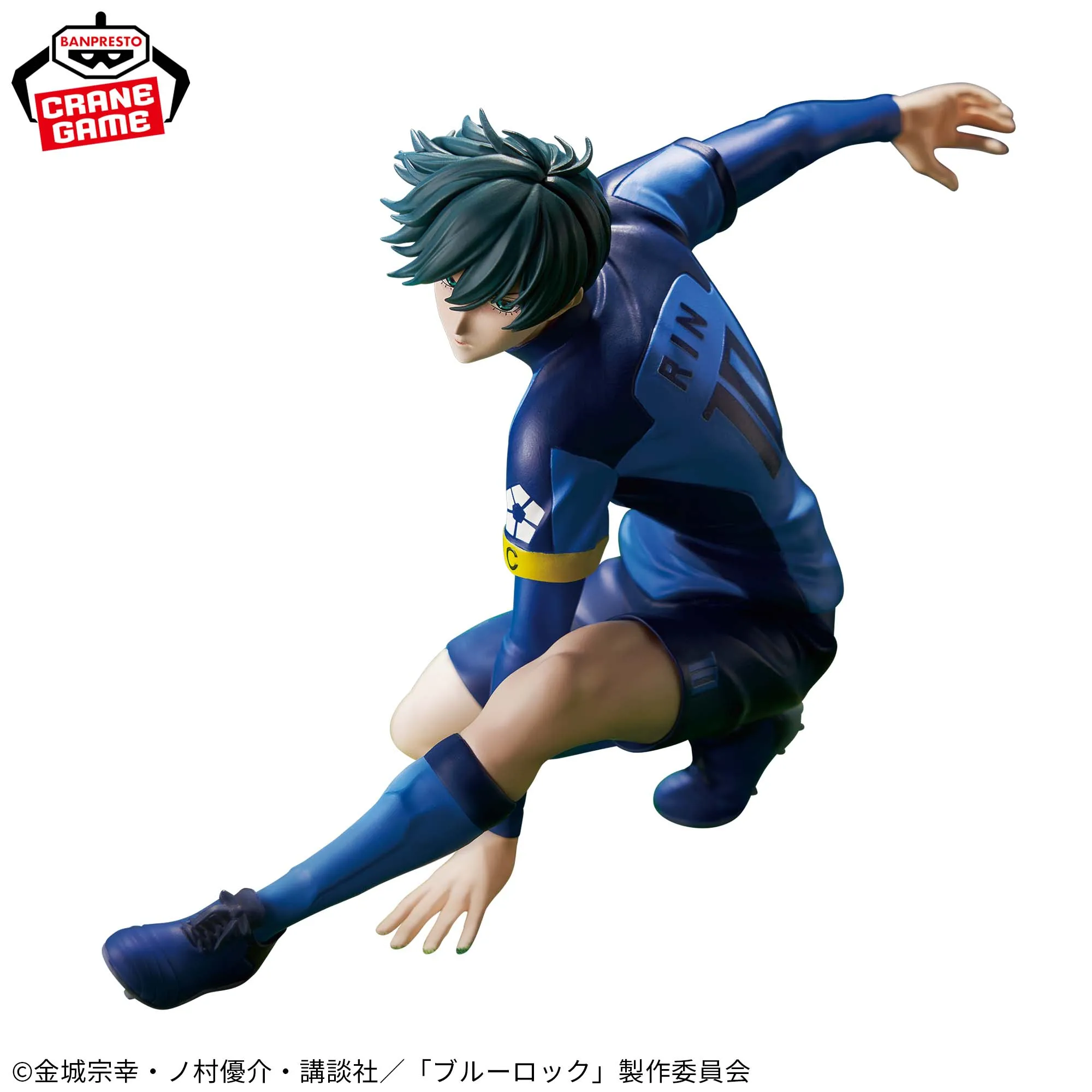 Фото BANDAI BLUE LOCK Rin Itoshi Фигурки Модель BANPRESTO Аниме Развлечения Совершенно новый Подлинный Оригинал №3