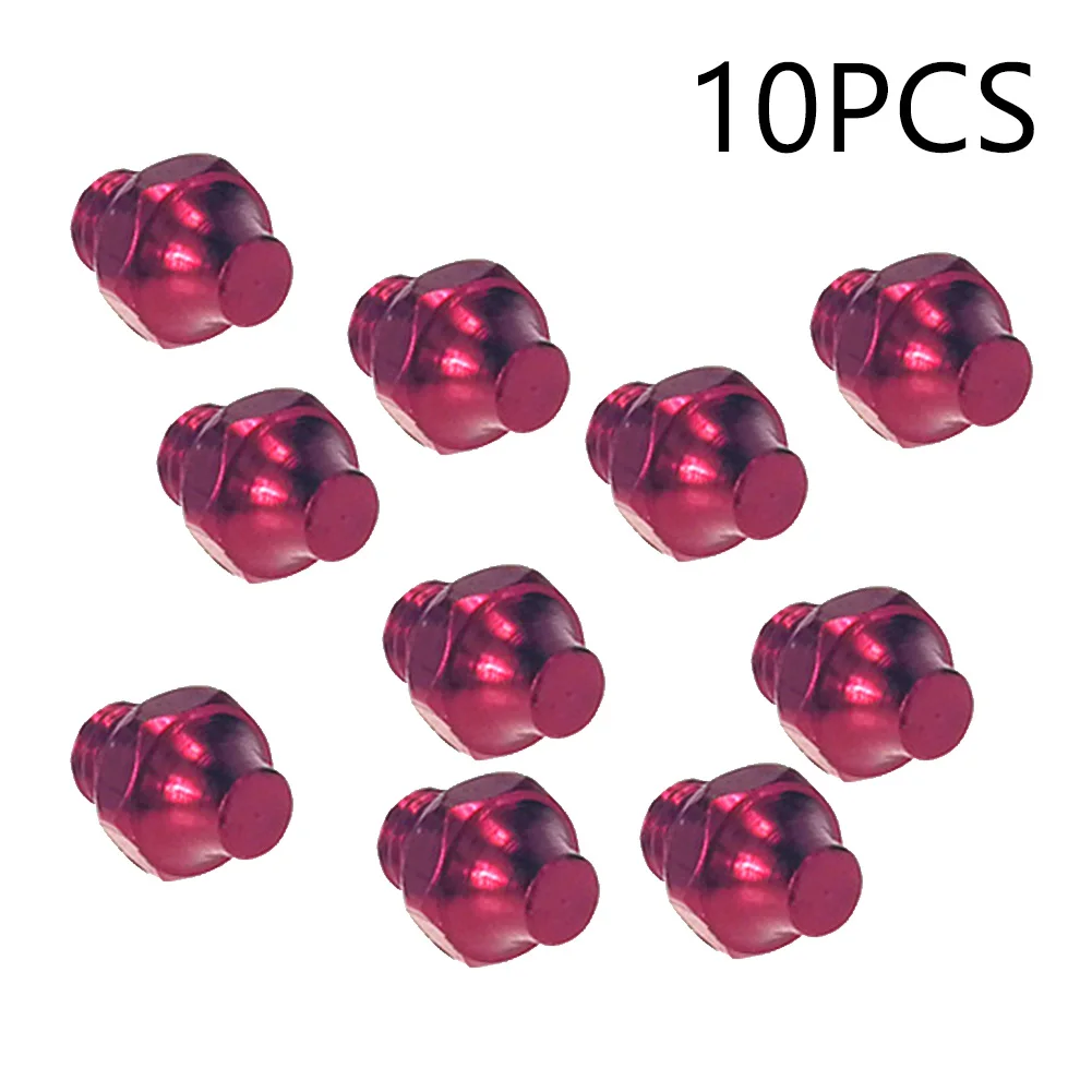 

Durable Pedal Bolts Screws Hexagon Fixed Studs Non-Slip M4 Aluminum alloy