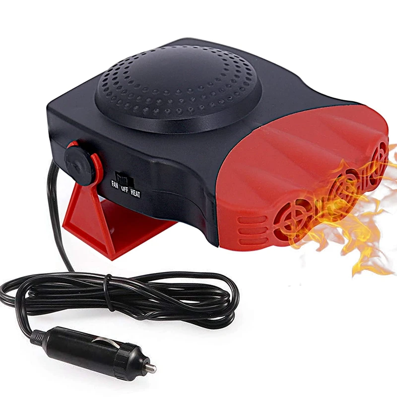 

Автомобильный обогреватель 12 В 150 Вт лобовое стекло автомобиля вентилятор функция быстрого нагрева/охлаждения для размораживания запотева...