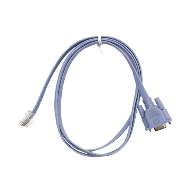 

100 шт., переходные кабели для консоли Adatper RJ45-RS232 DB9, 150 см
