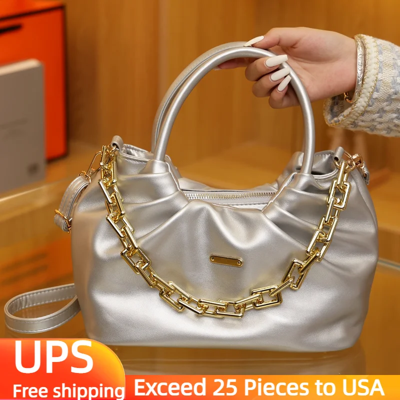 

Vintage Women Bag Luxury Designer Handbag Purse Female 2022 High Qulaity Shoulder Crossbody Bag Soft PU Leather Tote