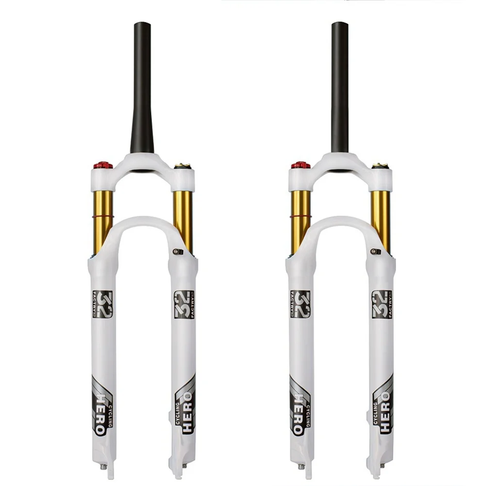 

Magnesium Alloy MTB Bicycle Fork Supension Air Ultra Light 26/27.5/ 29er Inch Mountain Bike 120mm Fork For Bicycle Accessories