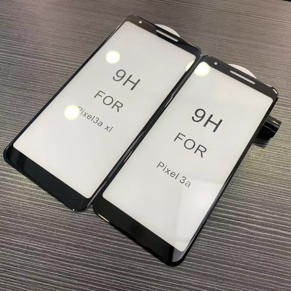

Screen Protector for Google Pixel 5A 3A 4 XL Oleophobic Tempered Glass film For Google 3 XL 4A 5 4XL Curved Protective glass