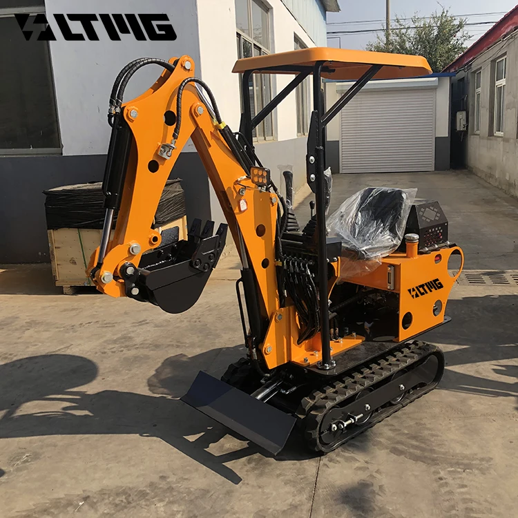 LTMG брендовая конструкция Hinery LTE08 маленький 800 тонны 1 тонна кг мини-экскаватор для