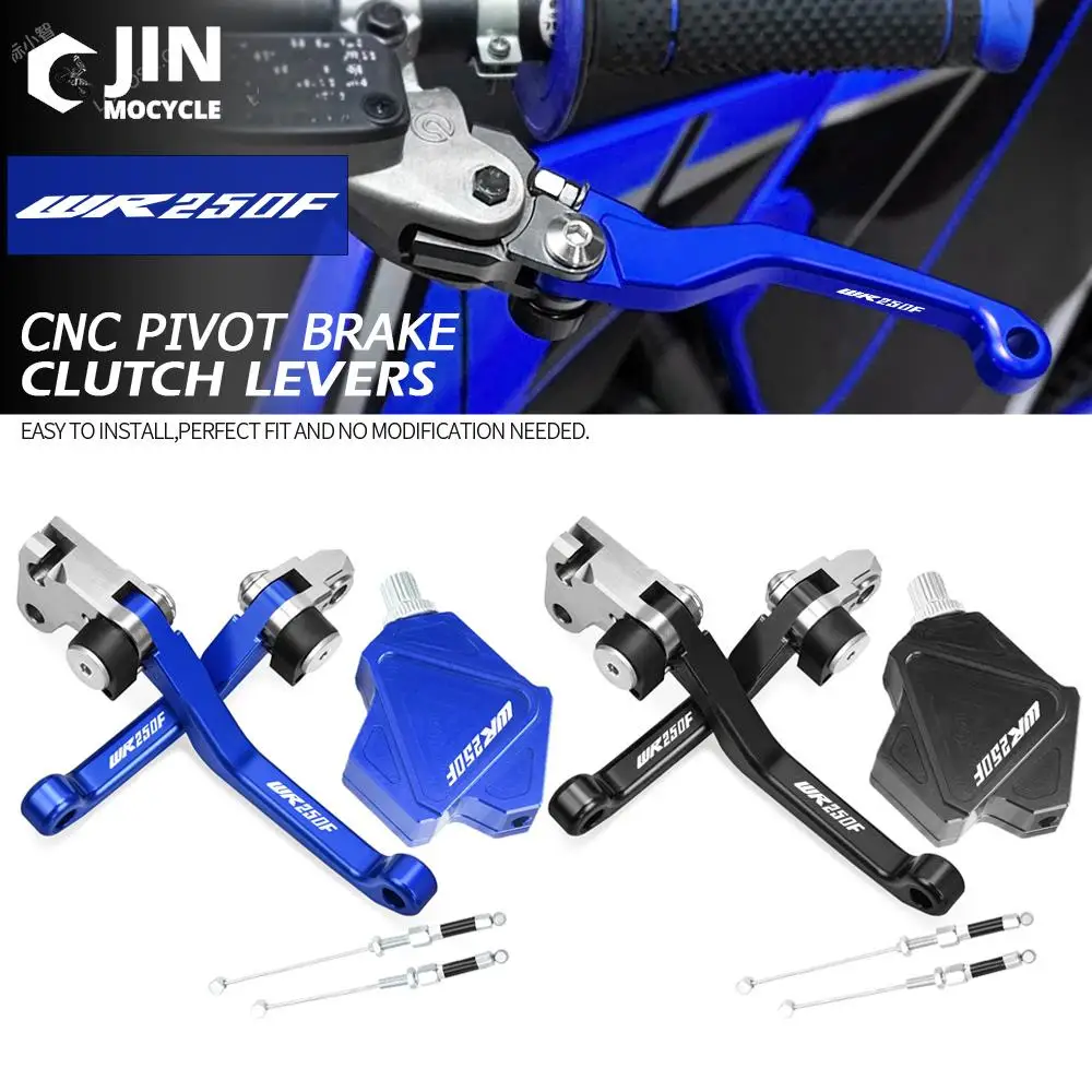 

CNC New For YAMAHA WR250F WR 250F 2001-2015 Motorcross Accessories Stunt Clutch Lever Easy Pull Cable System Brake Clutch Levers