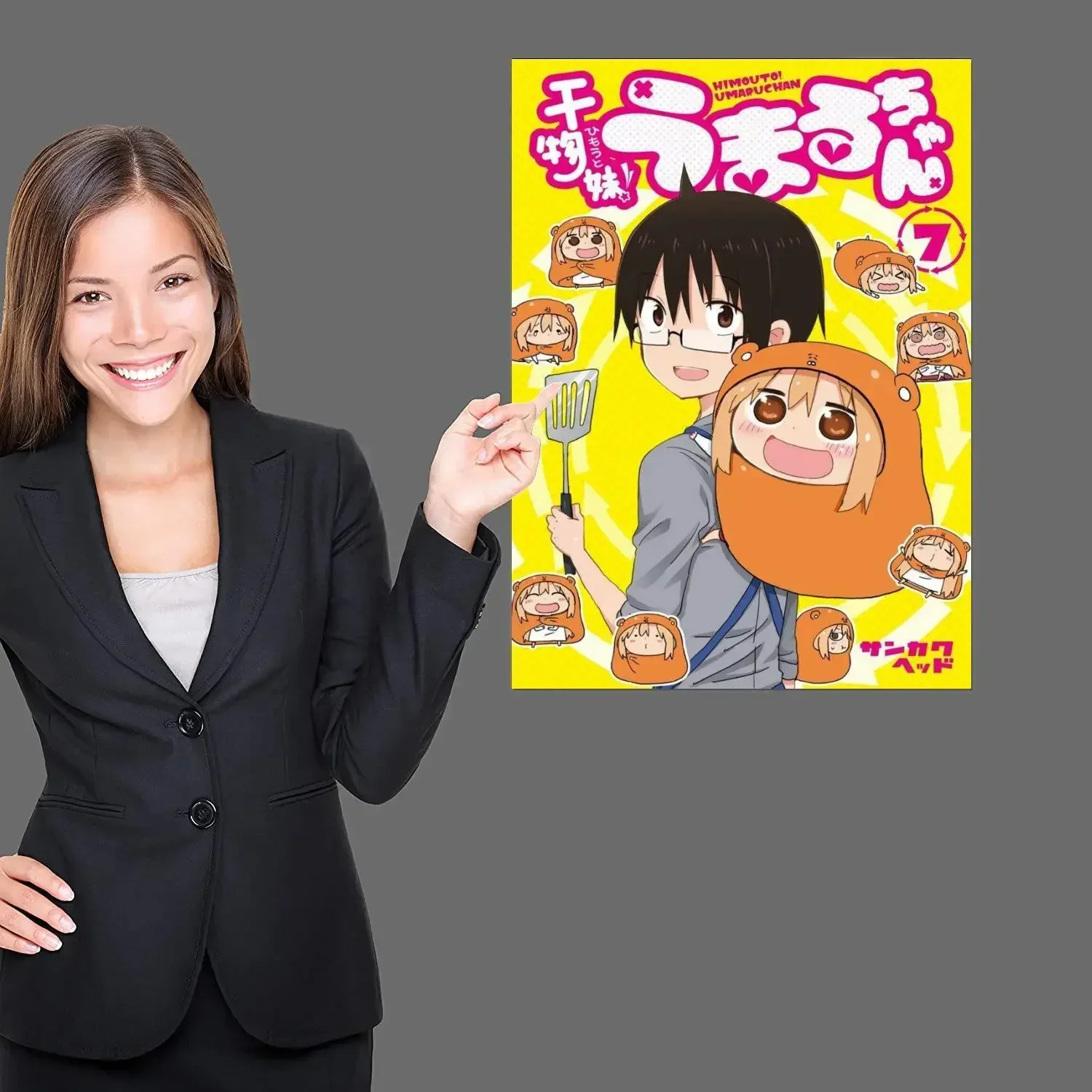 Himouto Умару-Чан плакат печать настенное искусство холст живопись для современной