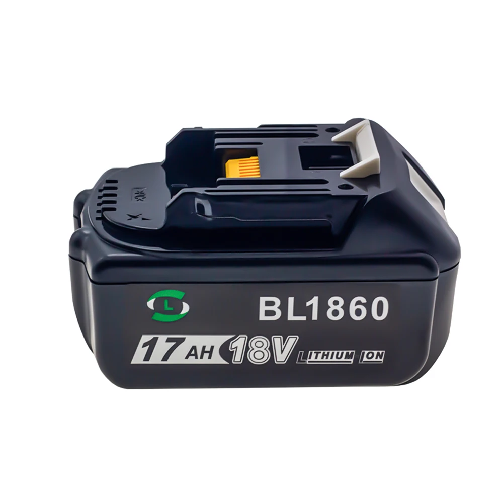 

Rechargeable Battery 18V 17.0Ah Lithium Battery for Makita 18v Battery BL1860 BL1840 BL1850 BL1830 BL1860B + 3A Charger