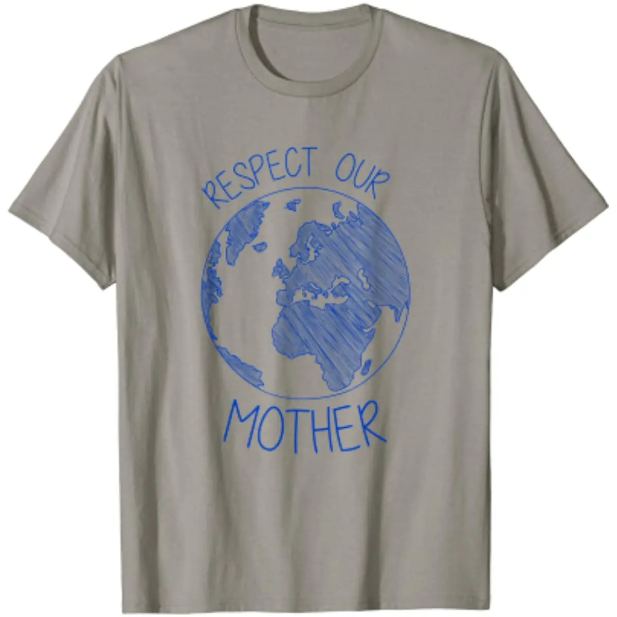 

Respect Our Mother Earth Day Eco Climate Change T-Shirt Men Clothing Oversized T Shirt Graphic T Shirts Streetwear