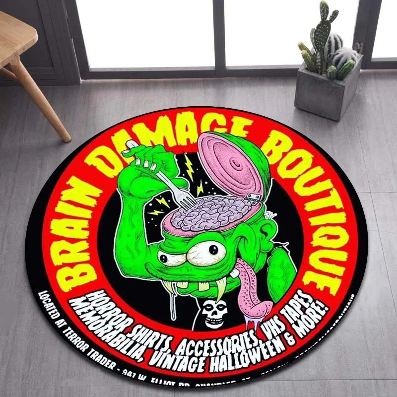 Крысиный Тонкий ретро-ковер круглый ковер декор для гостиной пещера коврики пола