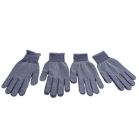 high temperature heat resistant bbq gloves cotton silicone non slip hair styling work gloves microwave oven gloves