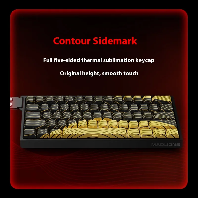 MADCATZ MAD 60/68HE/R клавиатура с магнитным переключателем проводная игровая горячая