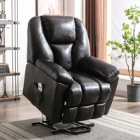 Power Lift Chair with Adjustable Massage Function, Recliner Chair with Heating System for Living Room